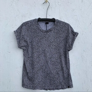 ☀️ VOLCOM T-SHIRT (back slits)  CHEETAH PRINT  | XS  #FML130017